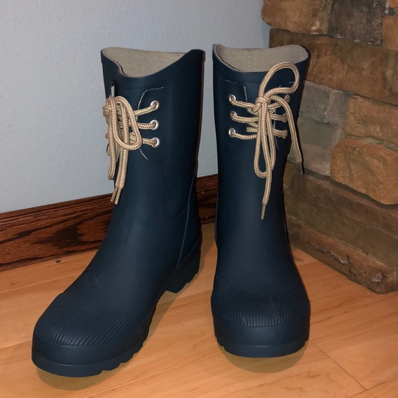 Nomad Footwear Shoes - NOMAD KELLY RUBBER RAINBOOT IN NAVY